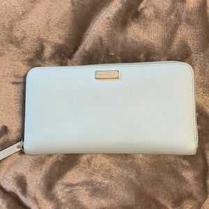 Light Blue Kate Spade Leather Wallet
